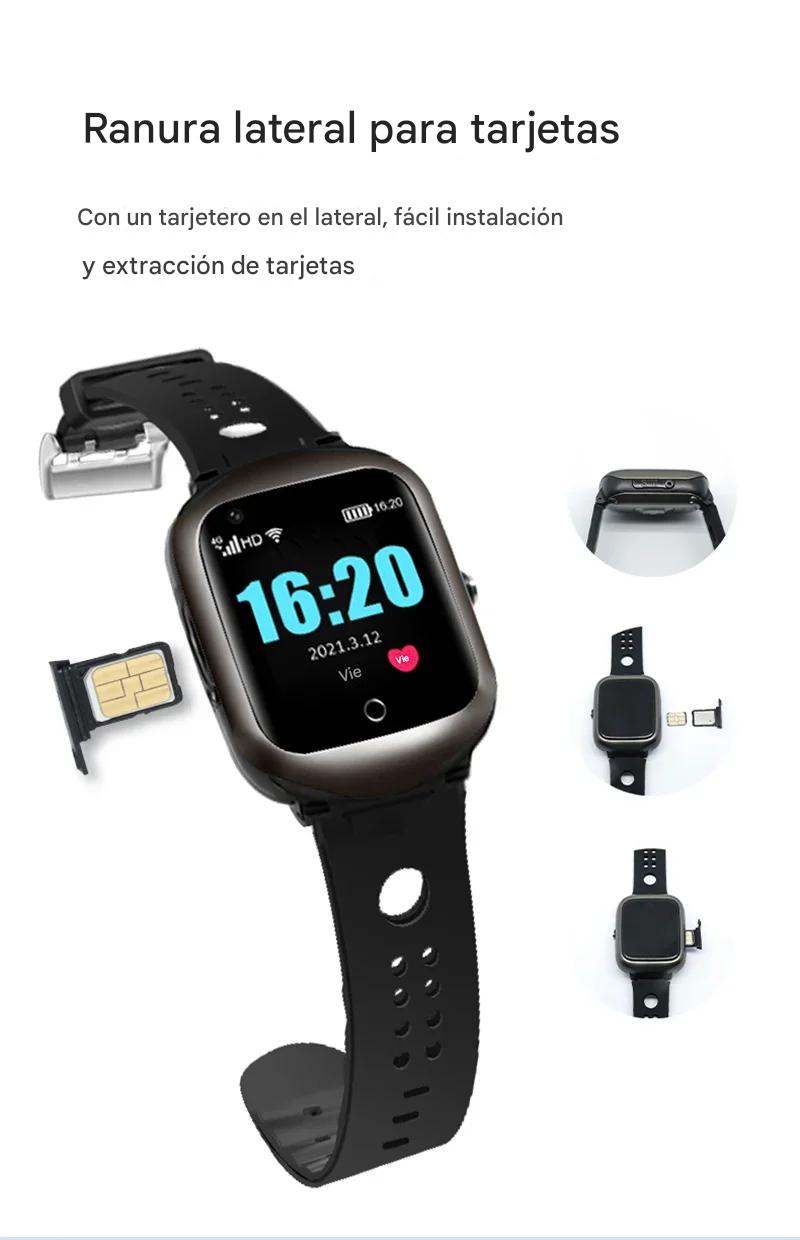 Reloj inteligente de seguridad para personas mayores