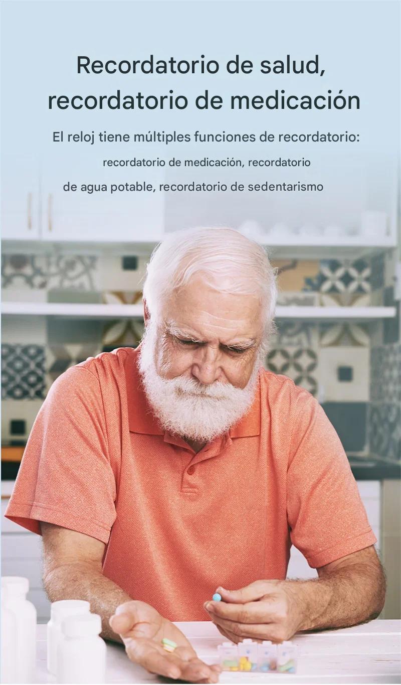 Reloj inteligente de seguridad para personas mayores