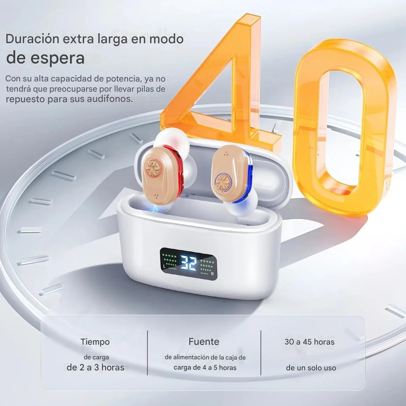 Auriculares amplificadores de sonido