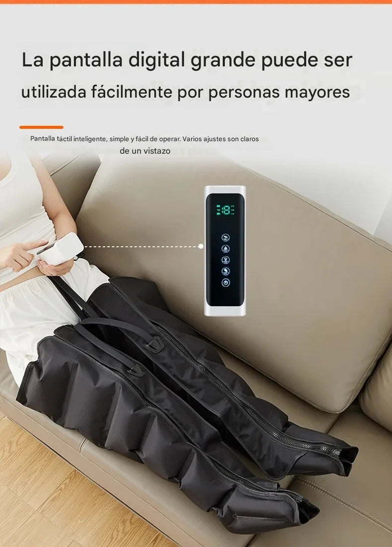 Masajeador de piernas con aire comprimido
