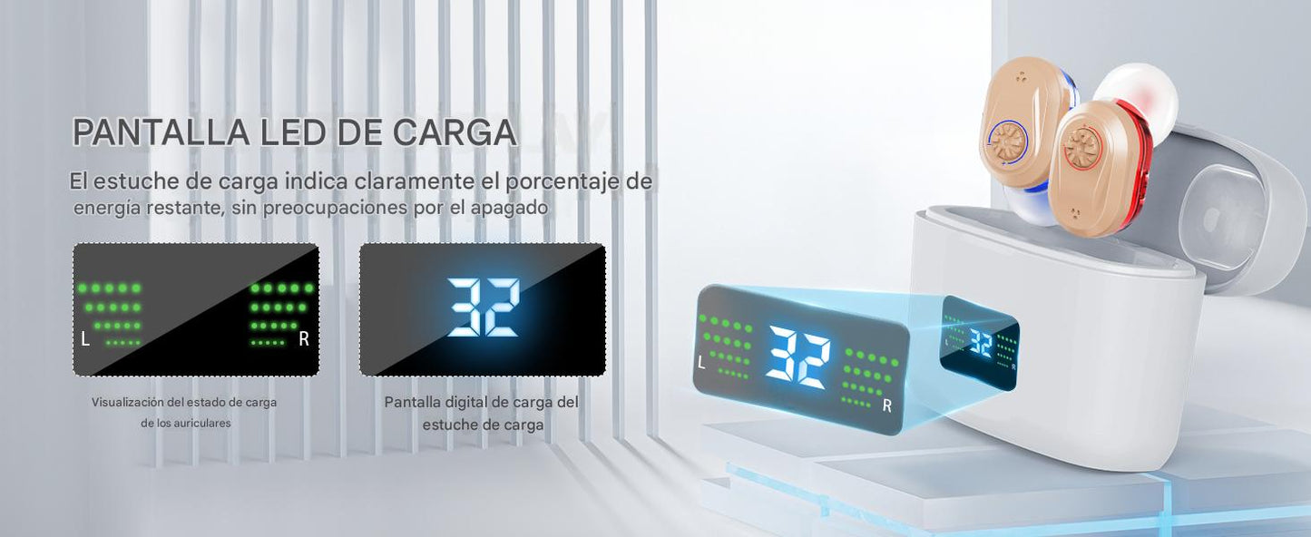 Auriculares amplificadores de sonido