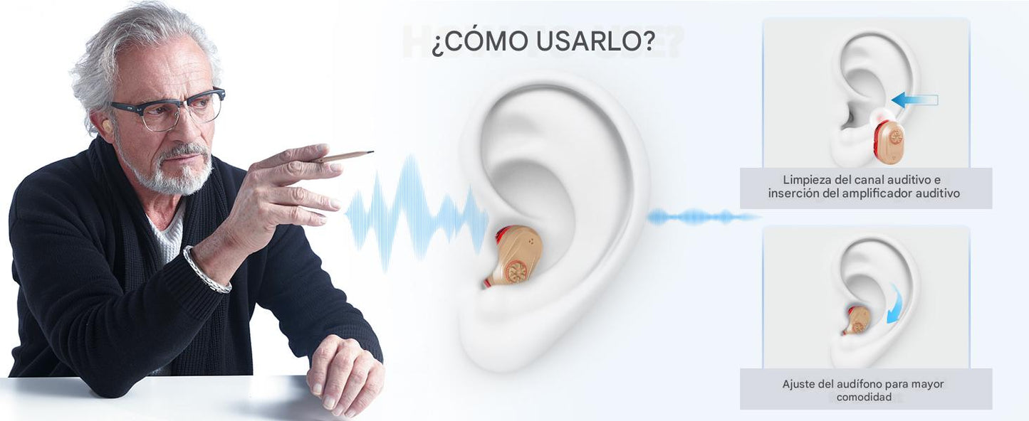 Auriculares amplificadores de sonido