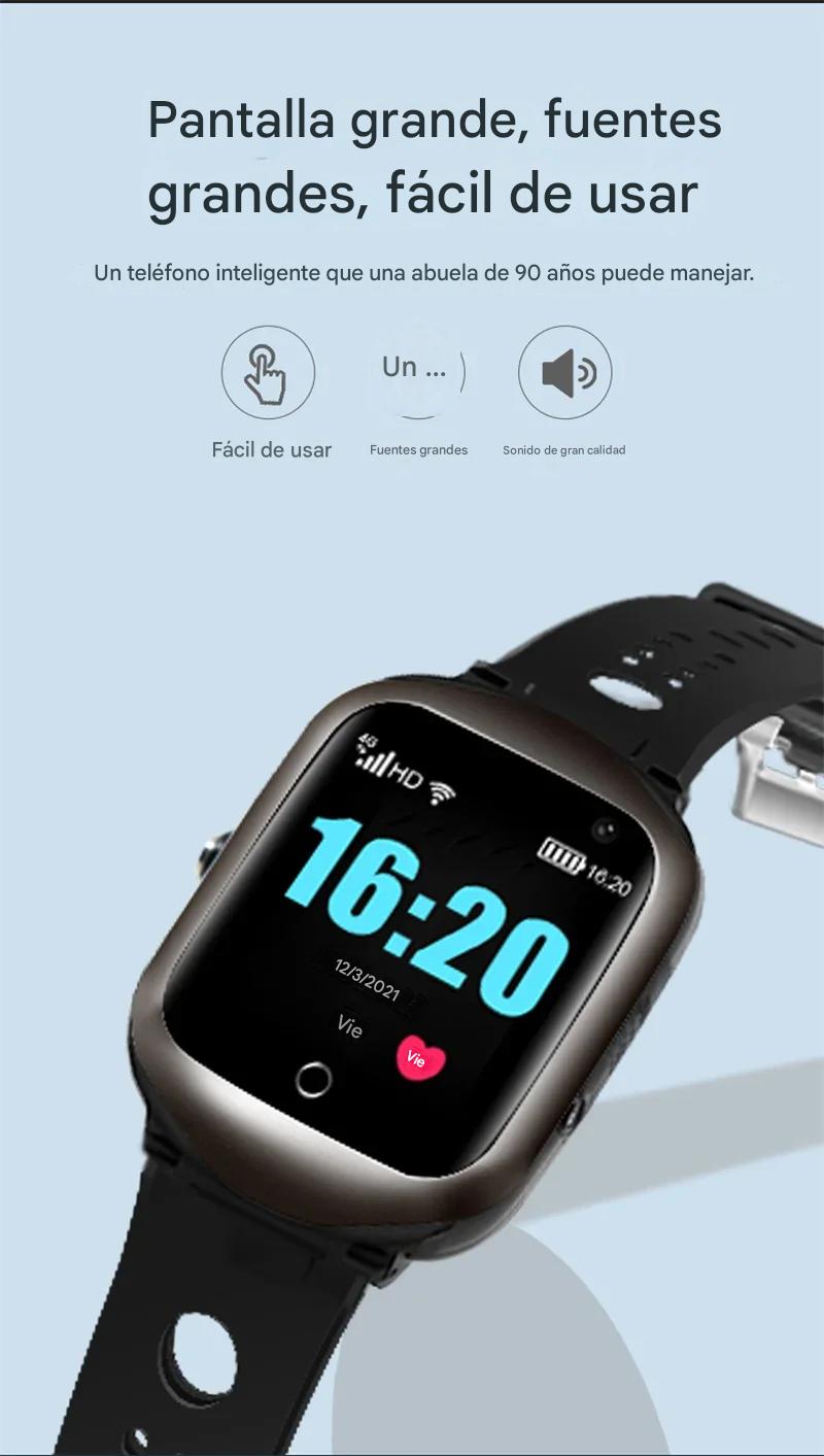 Reloj inteligente de seguridad para personas mayores